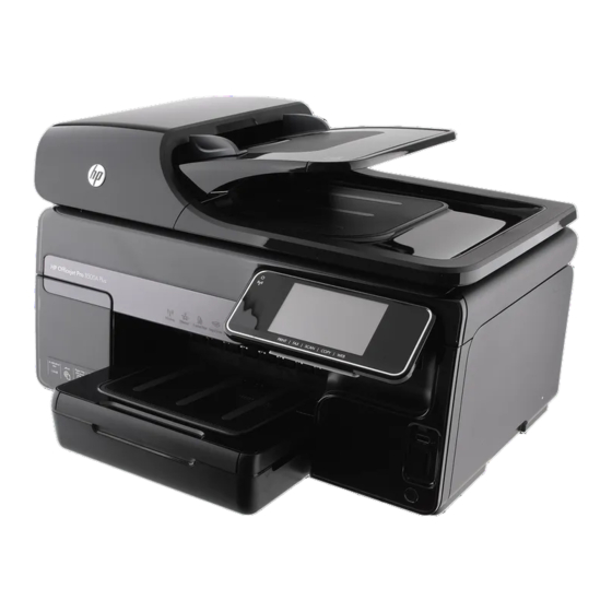 HP Officejet Pro 8500A A910 e-All-in-One Series Gebruikershandleiding