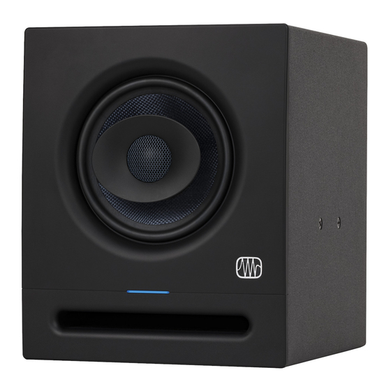 PRESONUS Eris Pro Series Gebruikershandleiding