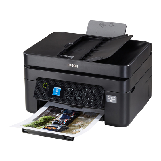 Epson WF-2930 Series Gebruikershandleiding