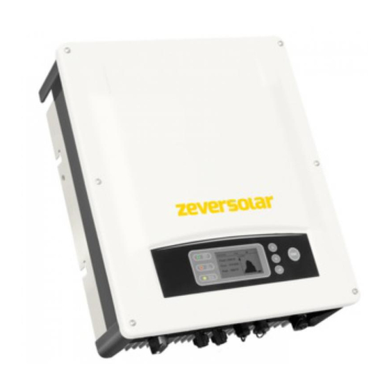 Zeversolar Evershine TLC4000 Installatie- En Bedieningshandleiding