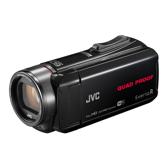 JVC EverioR GZ-RX645 Uitgebreide Gebruikshandleiding