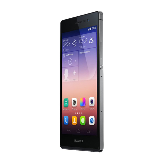 Huawei Ascend P7 Gebruikershandleiding