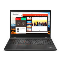 Lenovo ThinkPad P52s Gebruikershandleiding