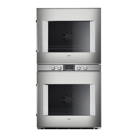 Gaggenau BX480 Gebruiksaanwijzing