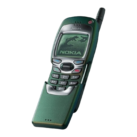 Nokia 7110 Gebruikershandleiding