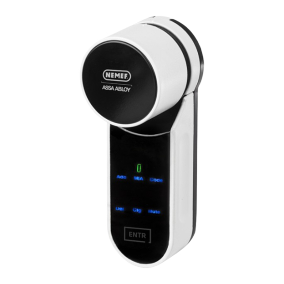 Assa Abloy Nemef ENTR Gebruiksaanwijzing