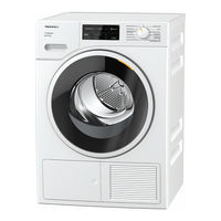 Miele TSJ 663 WP Gebruiksaanwijzing