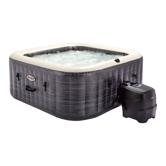 Intex PureSpa Greywood Deluxe SB-HSWF20 Gebruikershandleiding