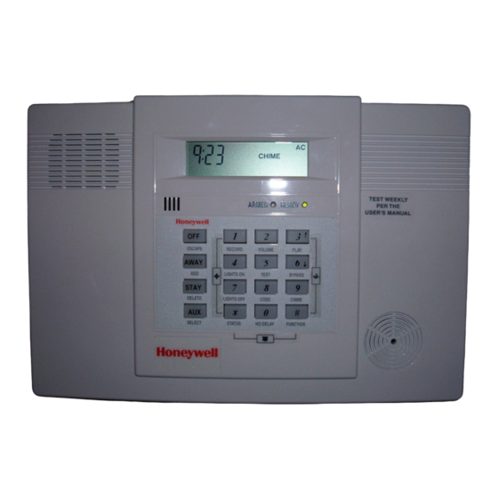 Honeywell LynX Voice Gebruikershandleiding