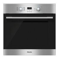 Miele H2161-1B Gebruiks- En Montagehandleiding