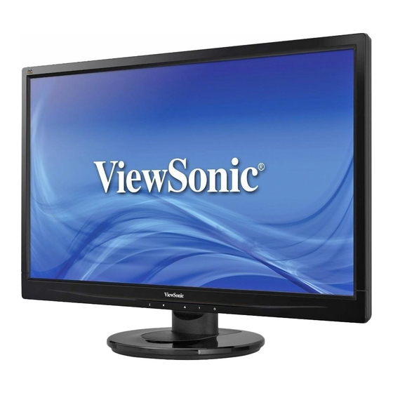 ViewSonic VA2445-LED Gebruikshandleiding