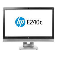 HP EliteDisplay E240c Gebruikershandleiding