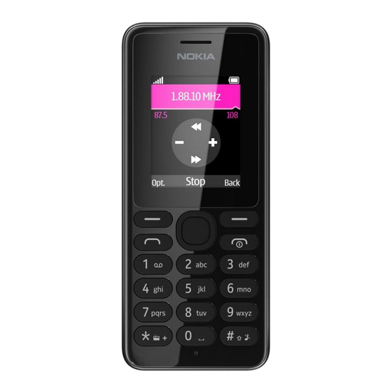 Nokia 108 Dual SIM Gebruikershandleiding