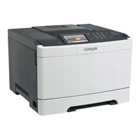 Lexmark CS510 Gebruikershandleiding