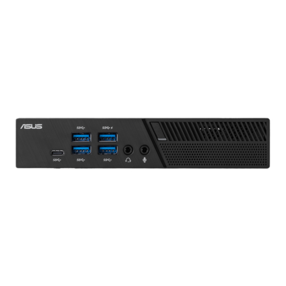 ASus Mini-pc PB40 Gebruikershandleiding