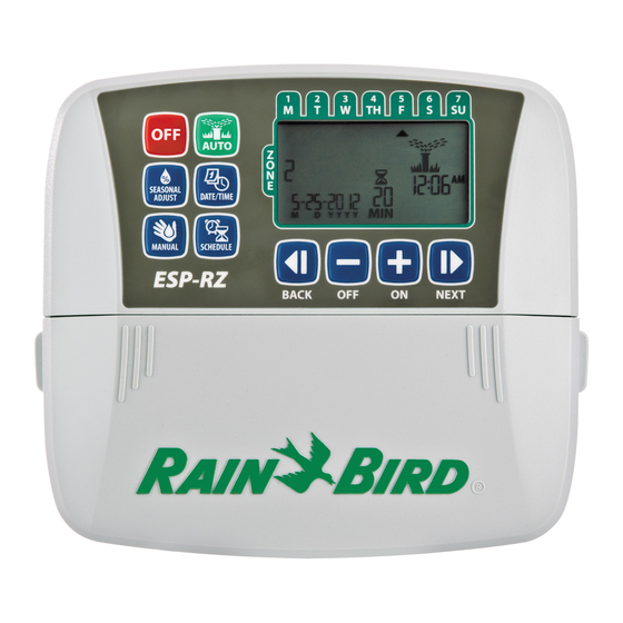 Rain Bird ESP-RZ Snelstartgids