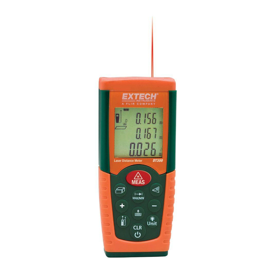 Extech Instruments DT300 Gebruikershandleiding