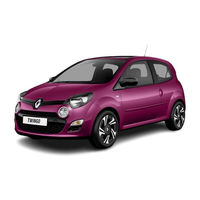 Renault TWINGO 2014 Instructieboekje