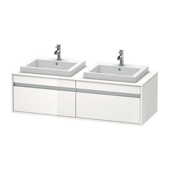 DURAVIT Ketho KT 6797 L Montagehandleiding