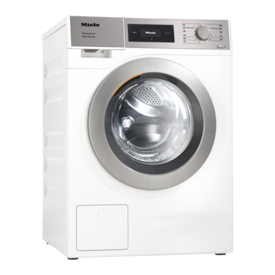 Miele PWM 508 MOPSTAR 80 Installatieschema