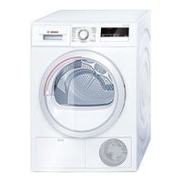 Bosch WTH83201FG Gebruiksaanwijzing