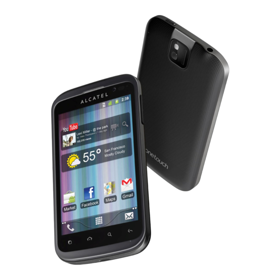 Alcatel one touch 911 Snelstartgids