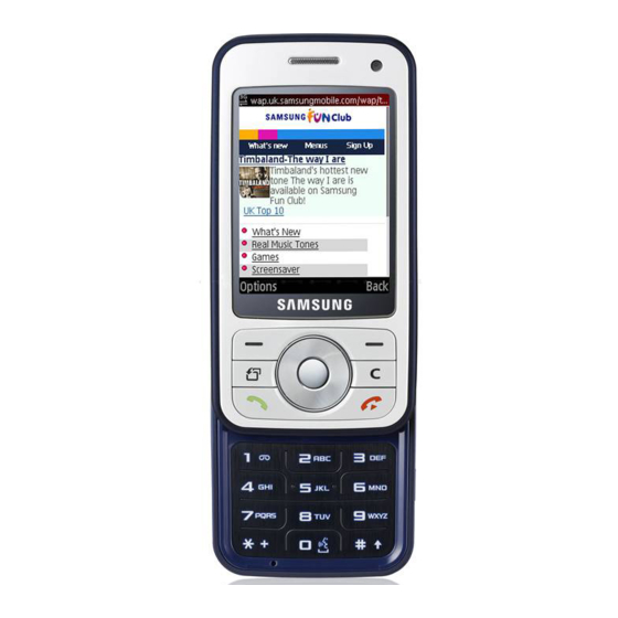 Samsung SGH-i450 Gebruiksaanwijzing