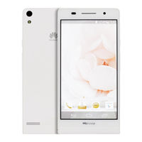 Huawei Ascend P6 Gebruikershandleiding