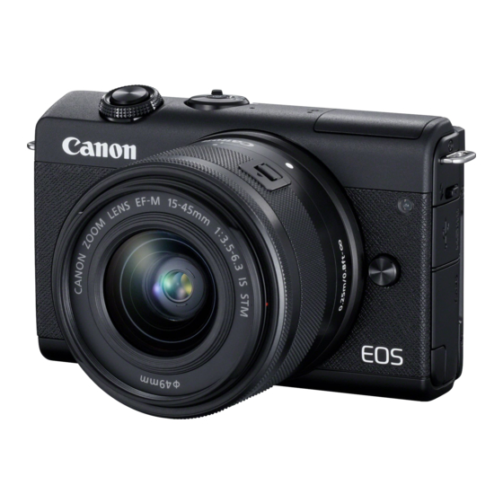 Canon EOS M200 Gebruikershandleiding