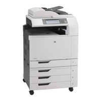 HP Color LaserJet CM6030f MFP Gebruikershandleiding