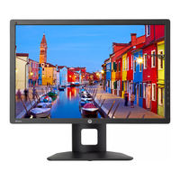 HP DreamColor Z24xG2 Gebruikershandleiding