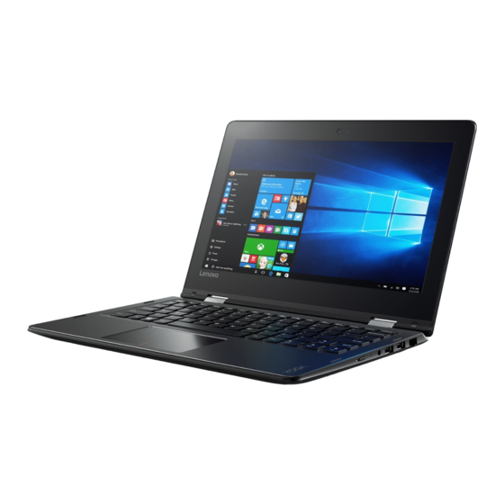 Lenovo YOGA 310 Gebruikershandleiding