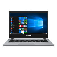 ASus X507 Gebruikershandleiding