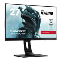 iiayma G-Master GB2760QSU-B1 Gebruikershandleiding