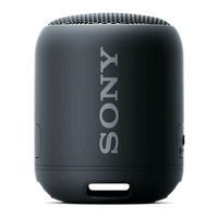 Sony SRS-XB12 Gebruikershandleiding