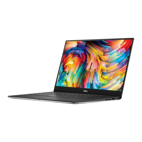 Dell XPS 13 9360 Onderhoudshandleiding