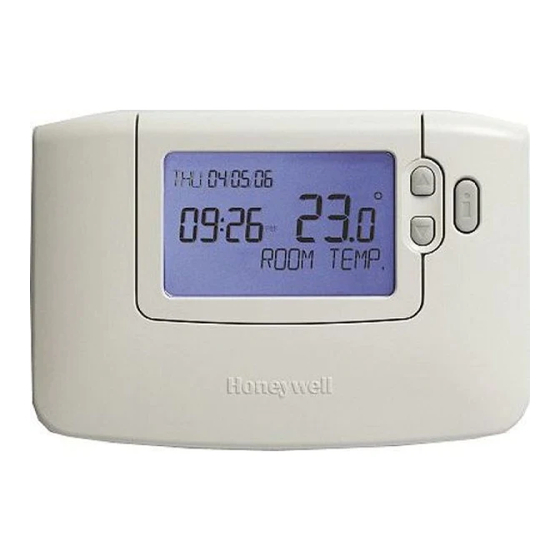 Honeywell Home CM907TRV Gebruikershandleiding