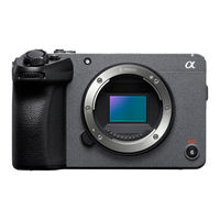 Sony ILME-FX30 Helpgids