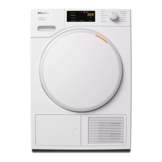 Miele TSC 563 WP Gebruiksaanwijzing