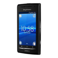 Sony Ericsson XPERIA X8 Gebruikershandleiding