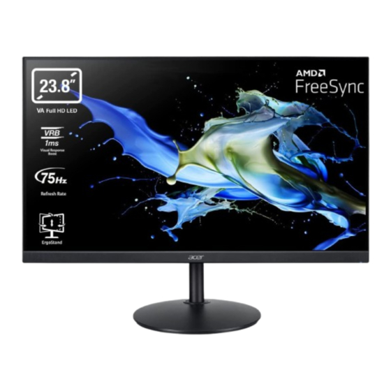 Acer CBA2 Series Snelstartgids