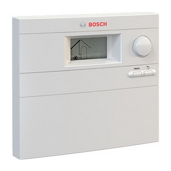 Bosch B-sol 100 Installatie- En Bedieningshandleiding