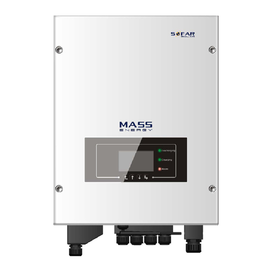 Mass Energy ME3000SP Gebruikershandleiding