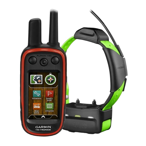 Garmin ATEMOS 100 MET K5 Gebruikershandleiding