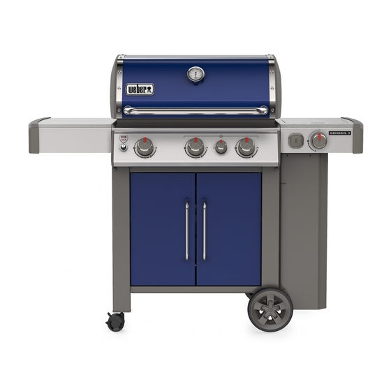 Weber GENESIS II EP-335 GBS Gebruikershandleiding