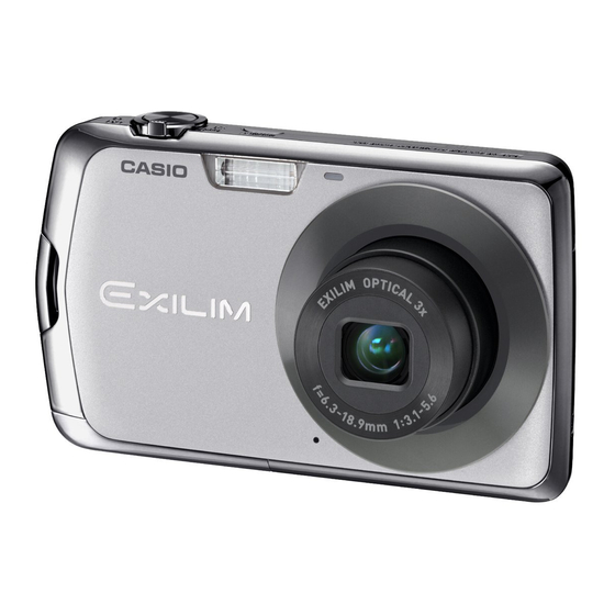 Casio Exilim EX-Z330 Gebruiksaanwijzing