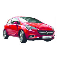 Opel CORSA 2015 Gebruikershandleiding