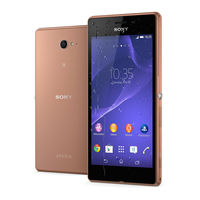 Sony Xperia M2 Aqua D2406 Gebruikershandleiding