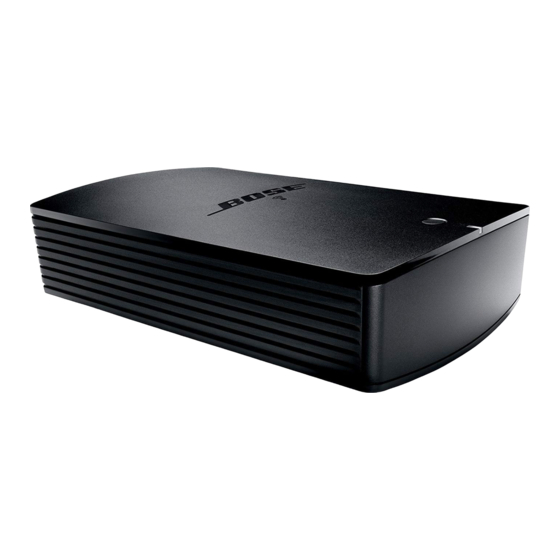 Bose SoundTouch SA-5 Gebruikershandleiding