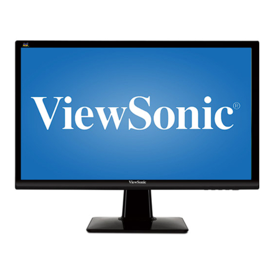 ViewSonic VA2342-LED Gebruikshandleiding